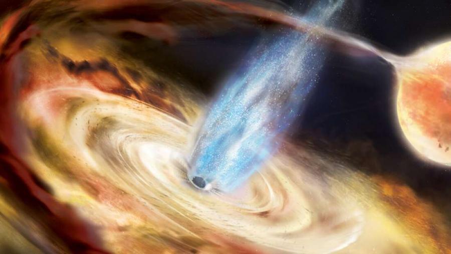 Вече можете да чуете зловещите звуци на ехото от черна дупка