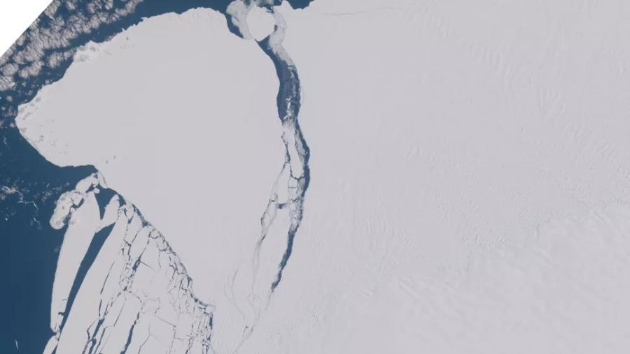 Айсберг колкото Лондон се откъсна от Антарктика 