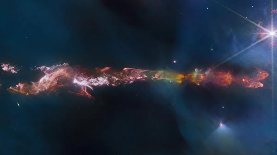 Тази нова снимка на „Джеймс Уеб“ прилича на произведение на изкуството