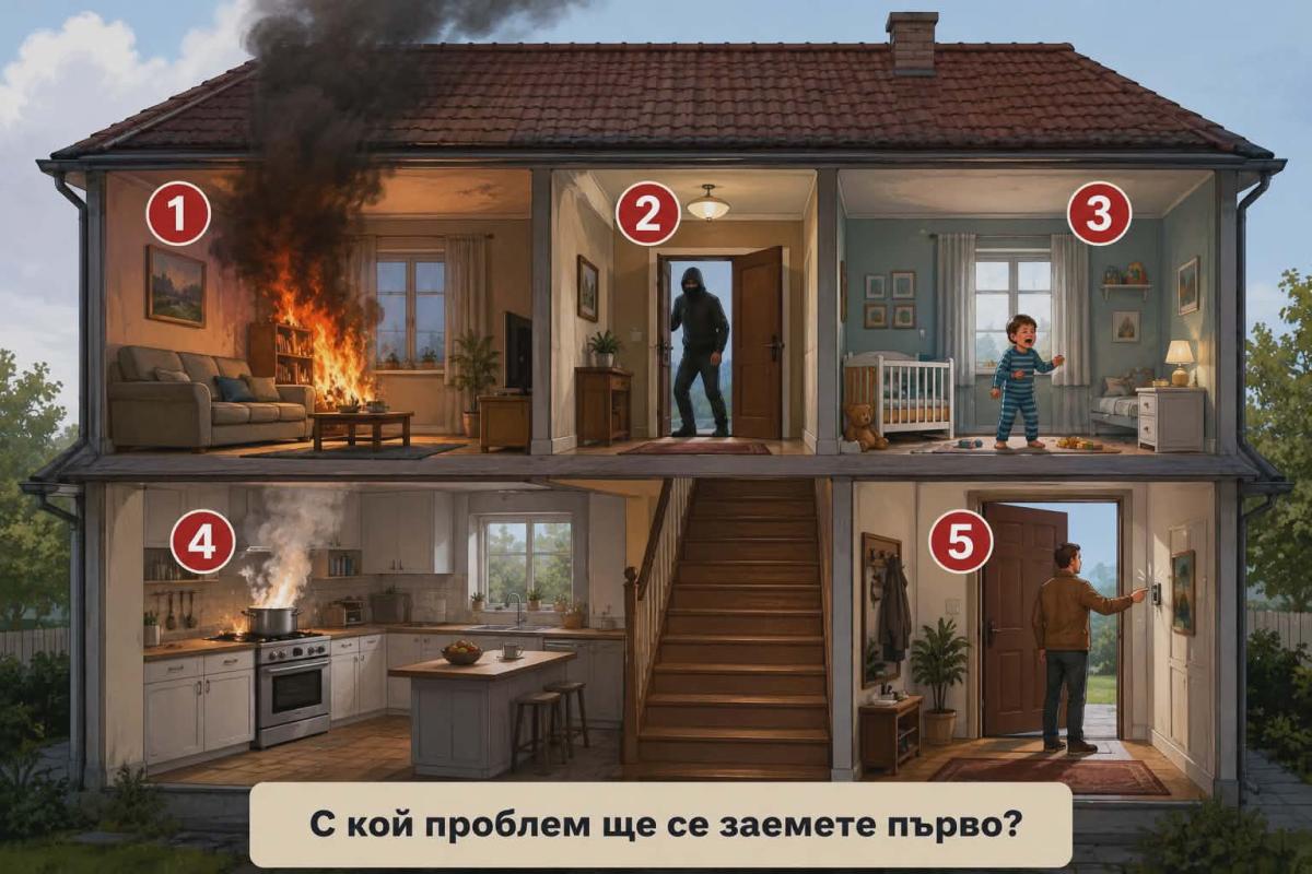 Ето какво говори за вас реакцията ви в критична ситуация