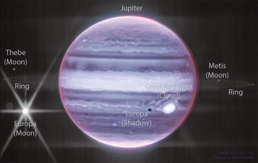 Вече знаем защо Юпитер няма огромни пръстени