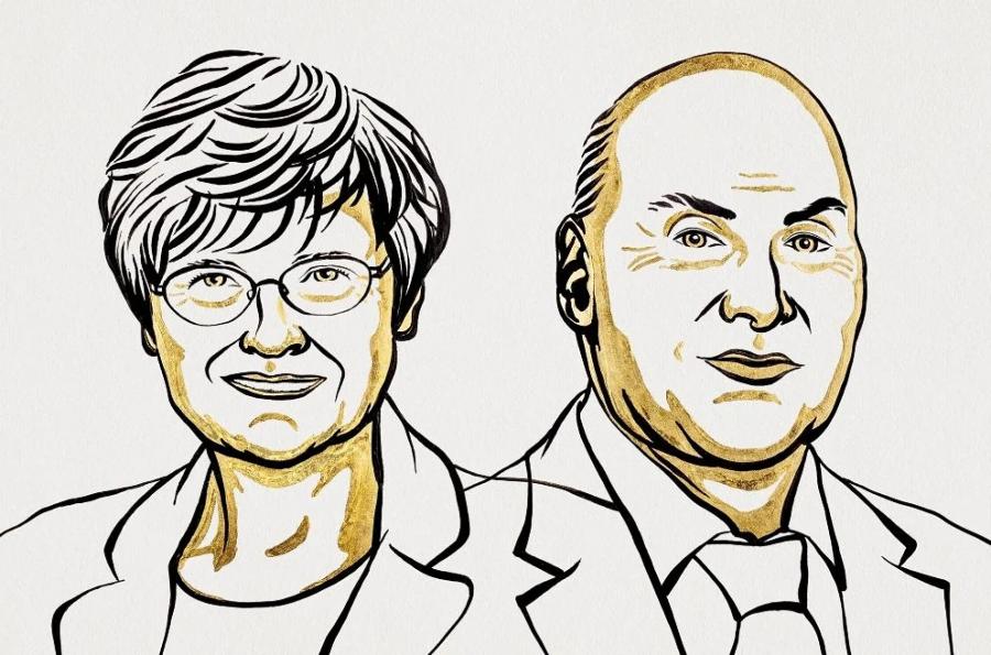 Открития, довели до разработването на иРНК ваксините срещу КОВИД-19, донесоха Нобелова награда за физиология или медицина на Каталин Карико и Дрю Уайсман
