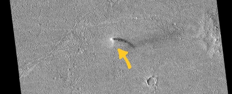 NASA засне прашен дявол на Марс