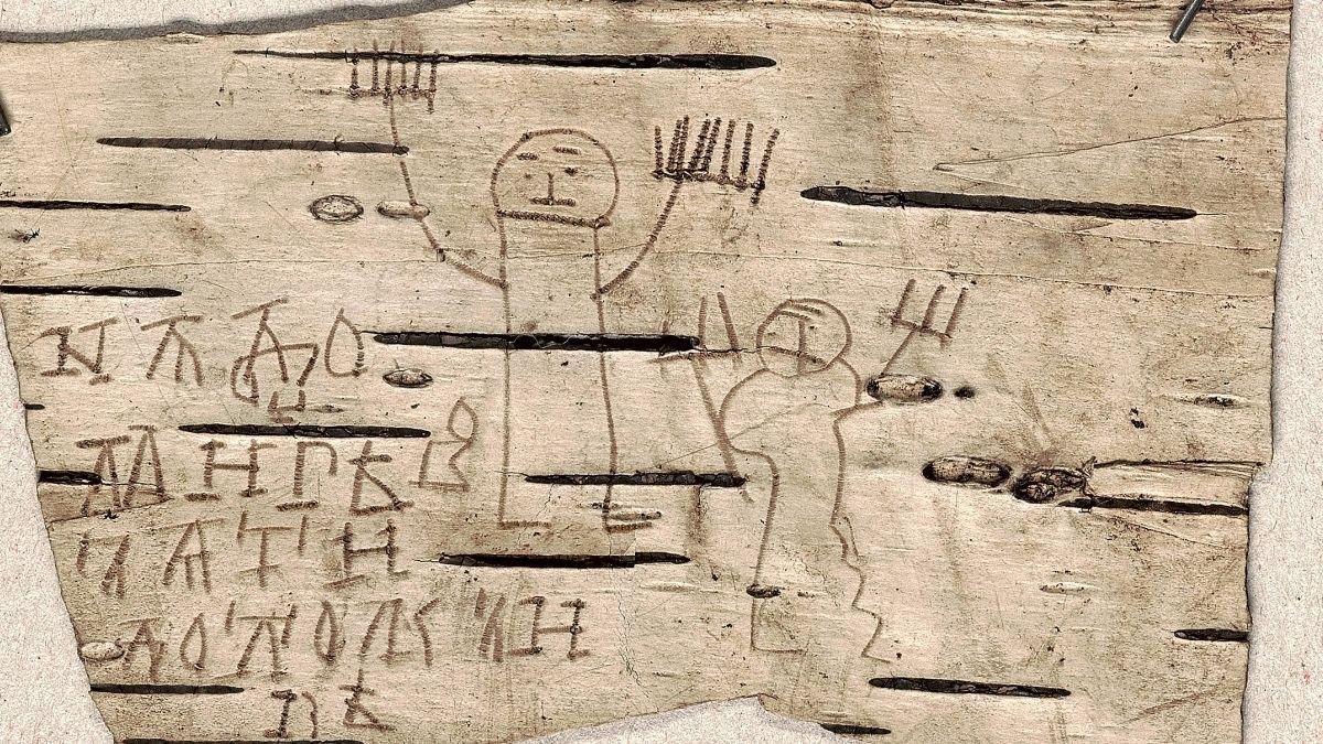 Още през XIII век децата рисували страховити битки и фантастични създания по домашните си