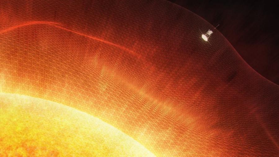 За първи път в историята космически апарат „докосна“ Слънцето