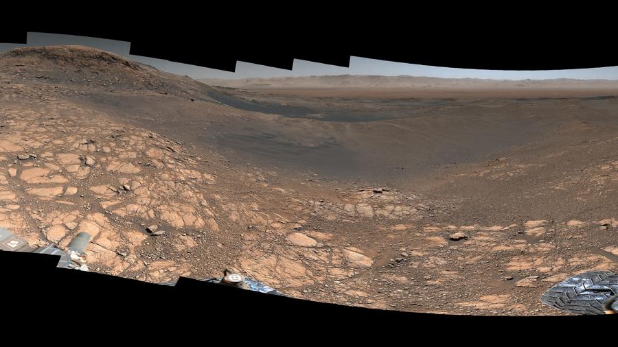 Това е най-детайлната панорамна снимка на Марс въобще!