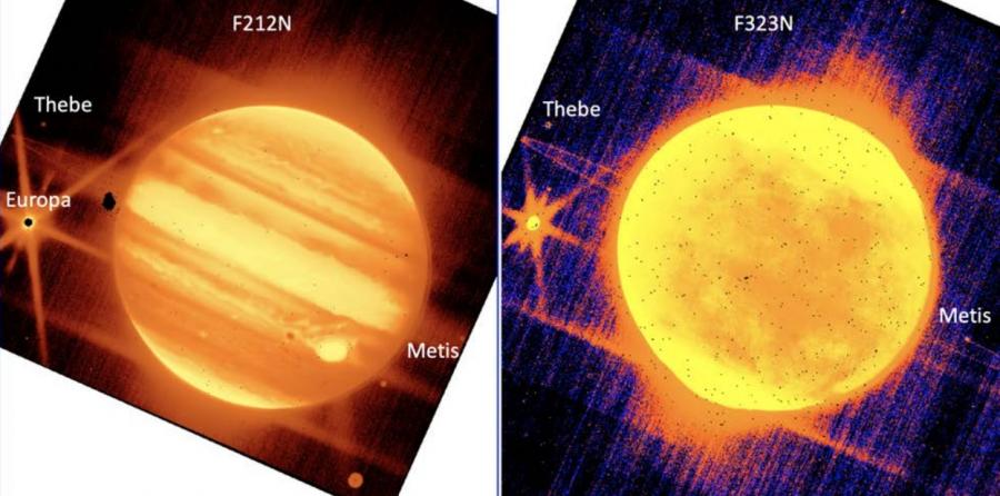 „Джеймс Уеб“ направи невероятни снимки и на Юпитер
