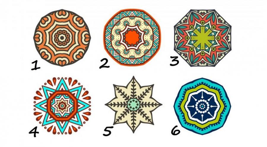 Избери мандала и научи нещо за своя характер