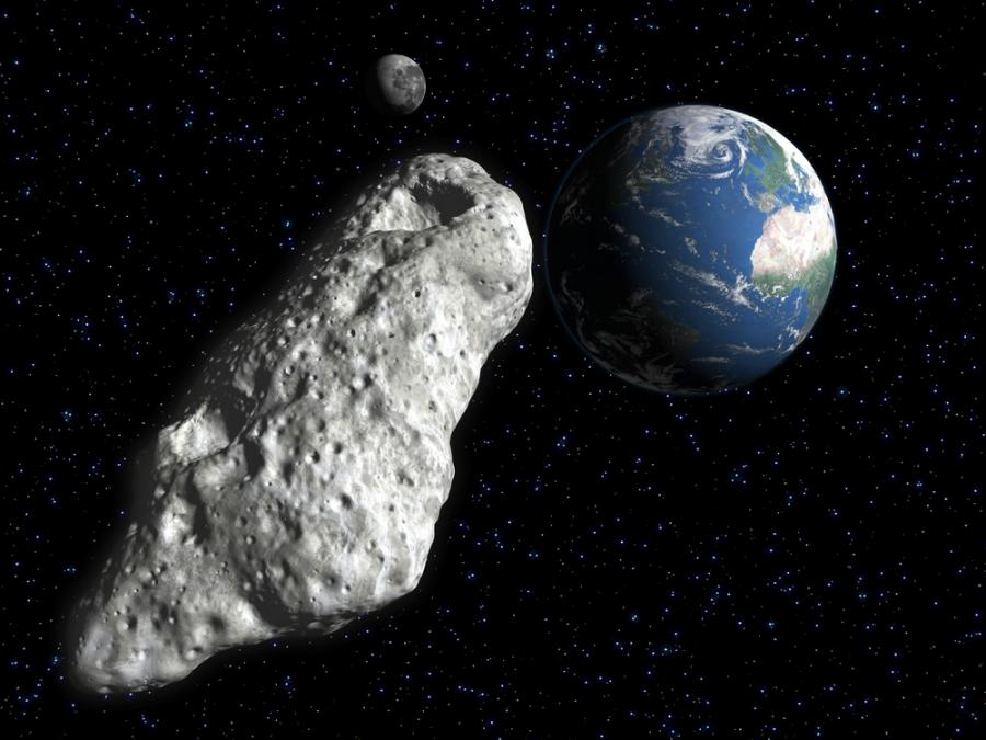 Голям астероид ще прелети край земята през идната седмица
