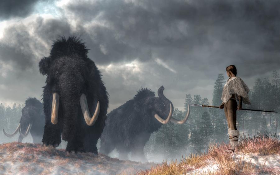 Гроб на 9000 години на жена-ловец показва, че и жените са ловували големи животни