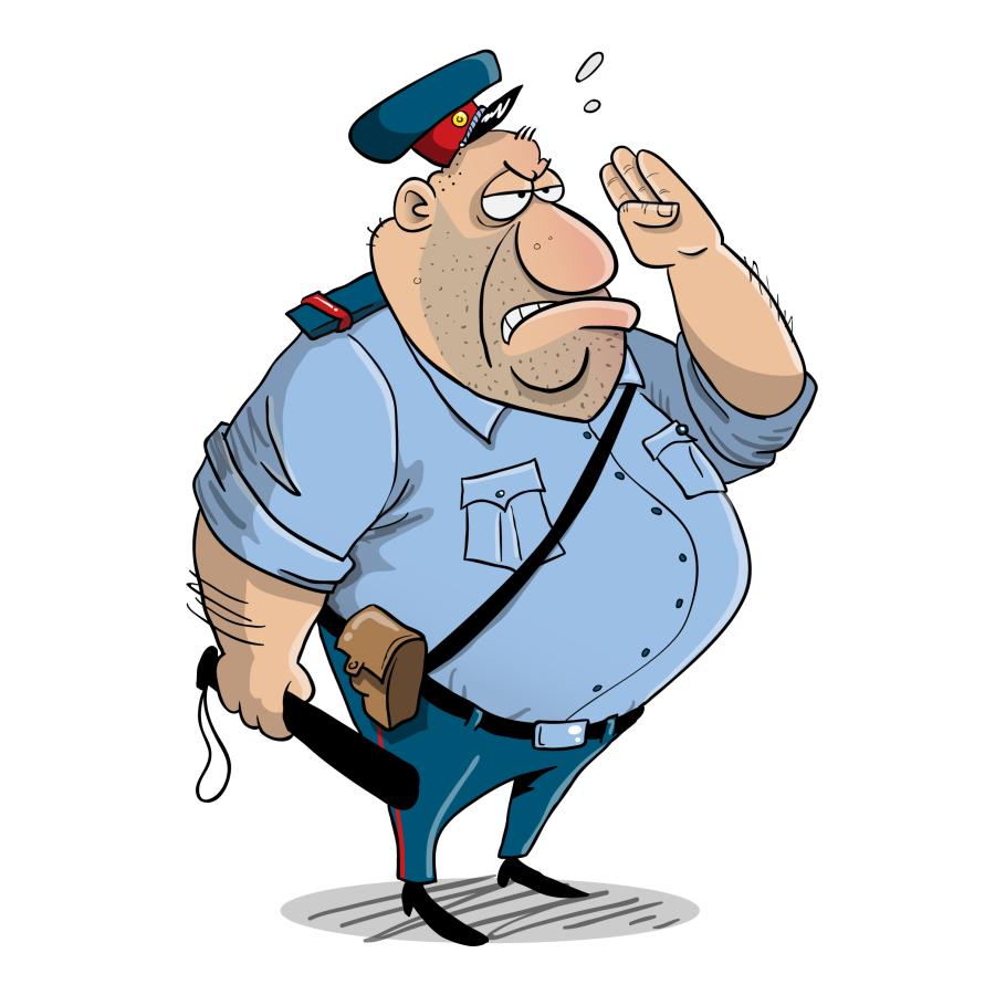 Виц: Мъж върви посред нощ в центъра на Москва