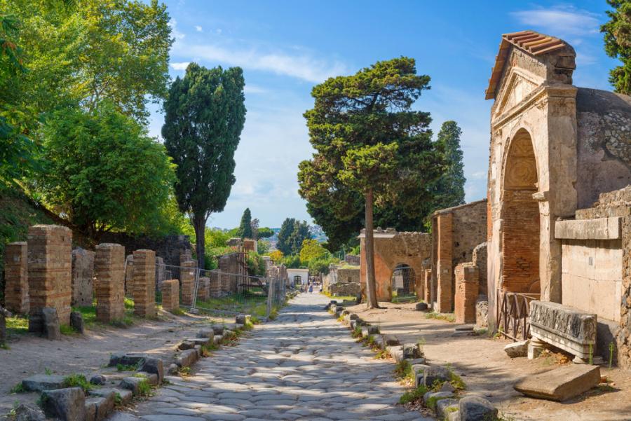 Възстановена къща в Помпей хвърля светлина върху живота на елита в древния град