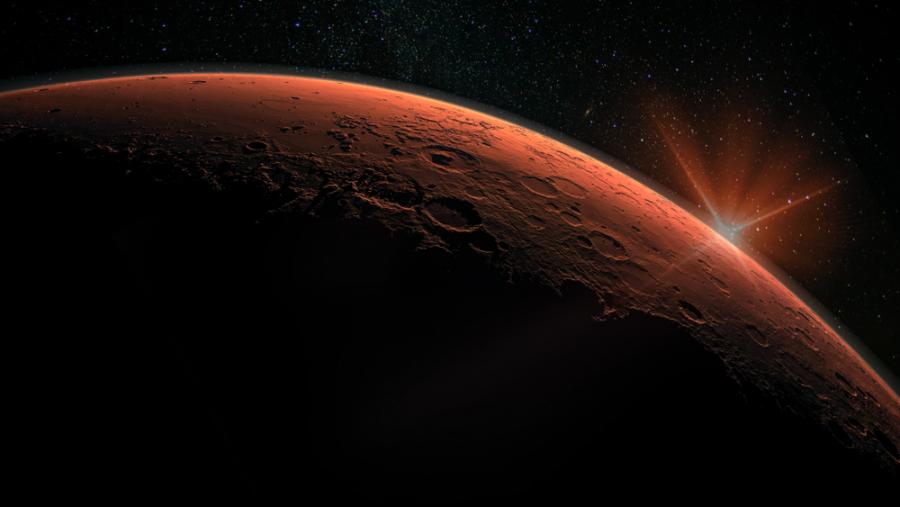 Робот на Марс засече трусовете, предизвикани от метеорити, врязващи се в Червената планета