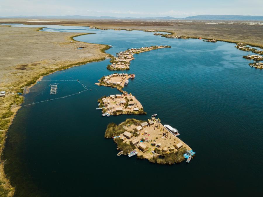 Водата в езерото Титикака е близо до рекордно ниско ниво 