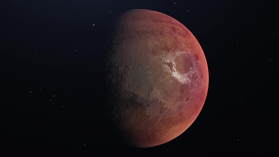 Виц: Разумен живот на Марс