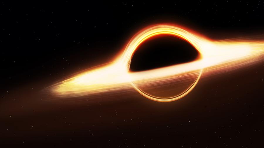 Учени засякоха сблъсък между мистериозен обект и черна дупка