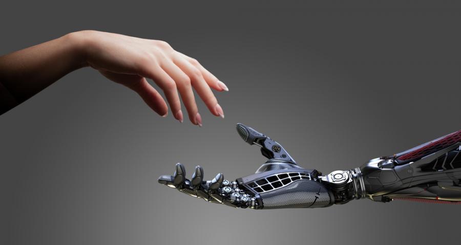 Създадоха електронна кожа, чрез която роботи придобиват усещането за допир