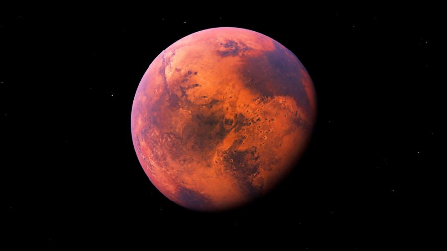 Европейска космическа мисия засече зелена светлина в атмосферата на Марс