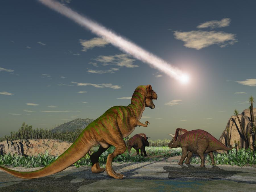 Астероидът, унищожил динозаврите, е обогатил океана с метали