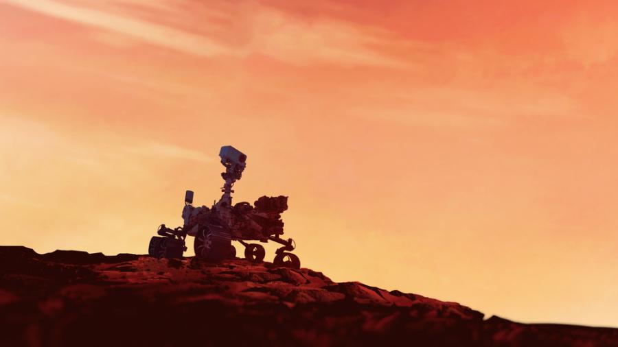 Скалните проби, взети от „Пърси“, подсказват, че дълго време на Марс е имало вода