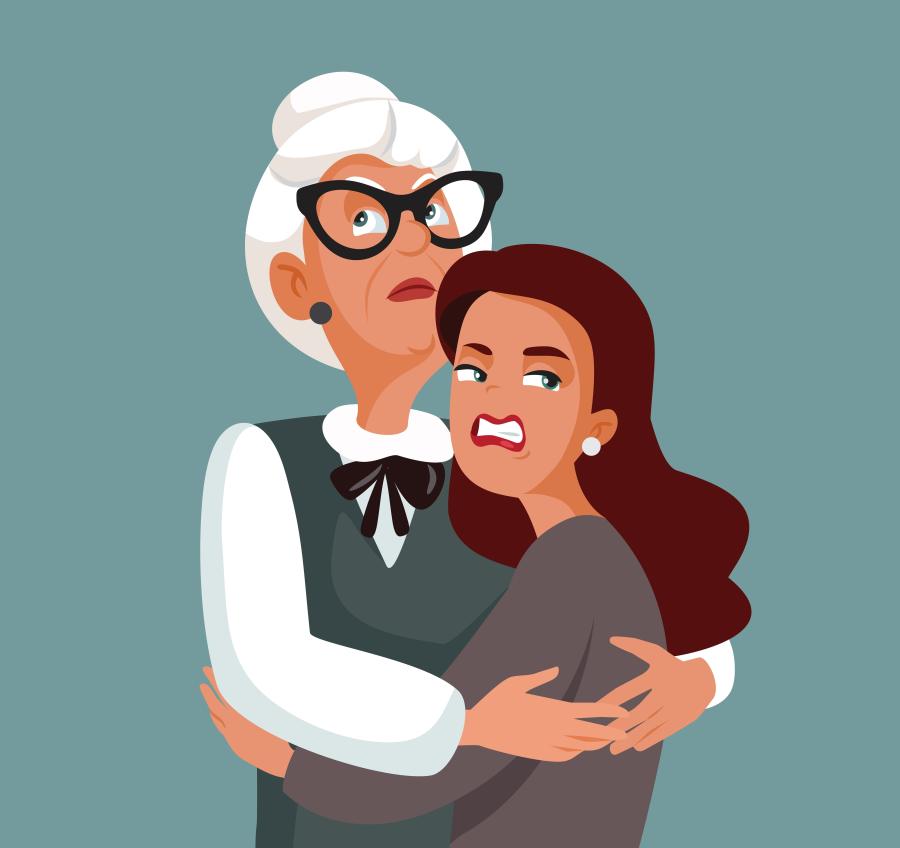 Виц: Звъни свекървата на снахата