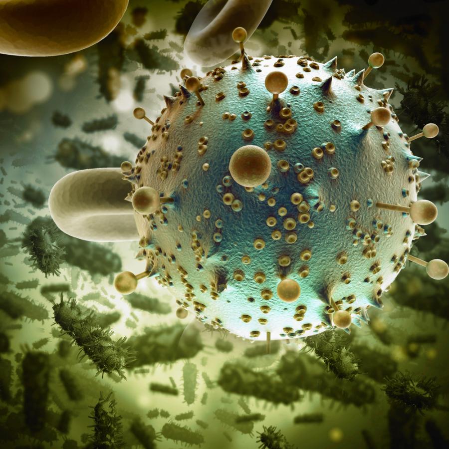 Човешките имунни клетки имат естествена алармена система срещу ХИВ