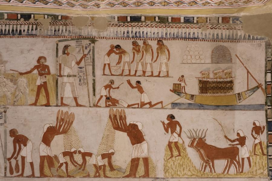 Египтолози разкриват скрития талант на древните художници