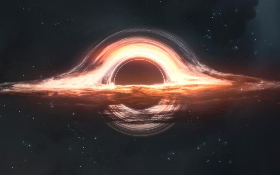 Масивна черна дупка в галактика от съзвездието Дева се 