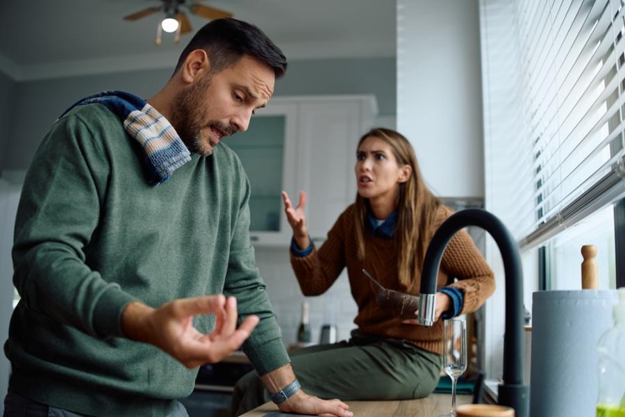 Виц: Семеен скандал - Добре, де! Разбрах!