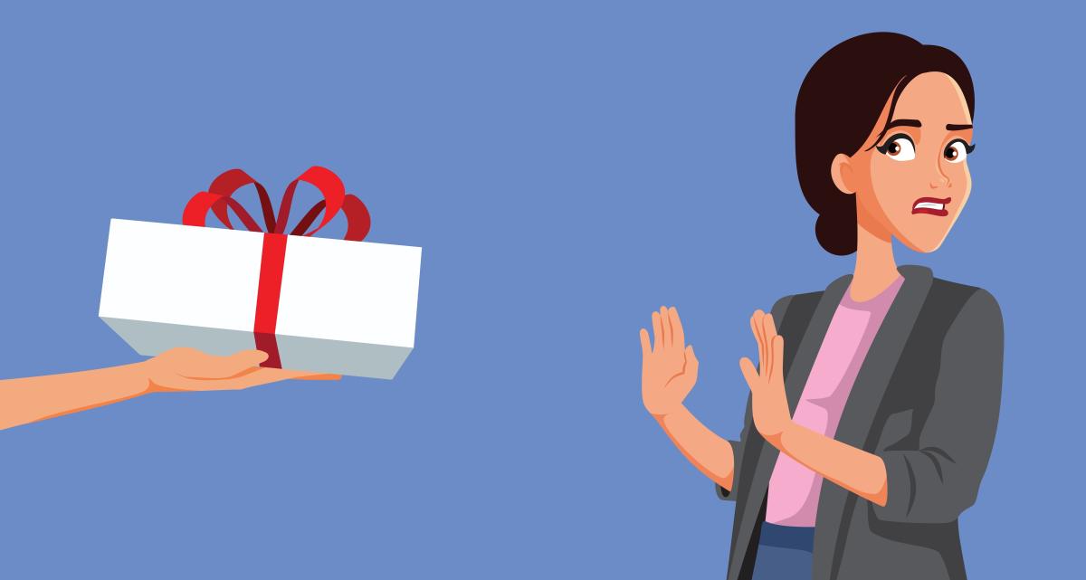 Никога не приемайте тези 7 неща като подарък