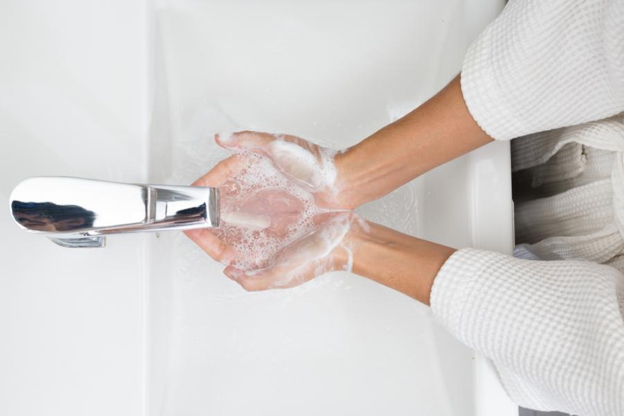 Ето как да си мием ръцете правилно