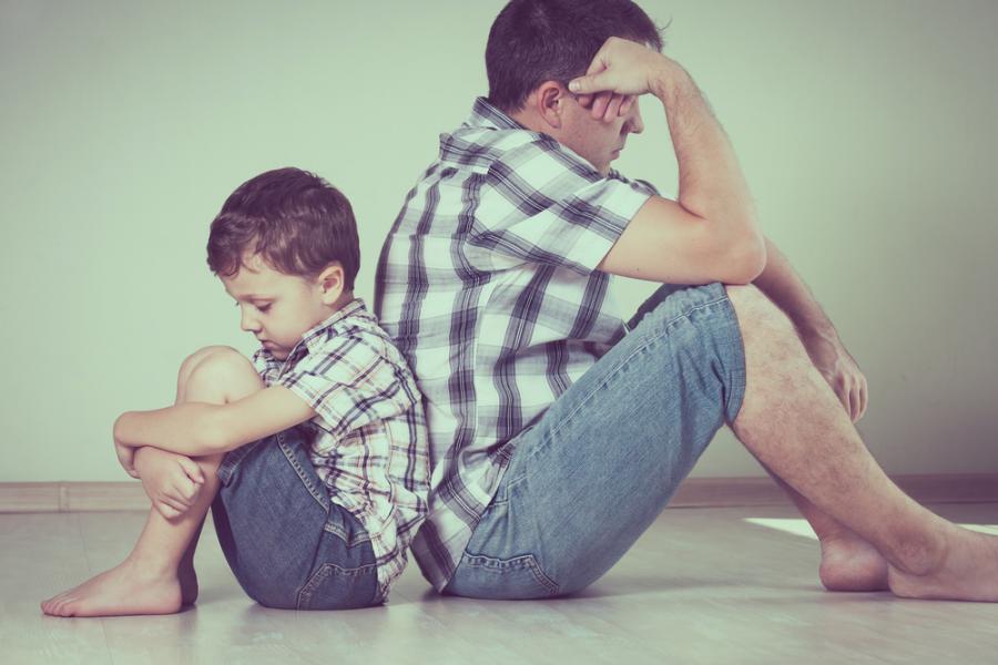 Дете, което е отхвърлено от баща си, трудно създава приятелства