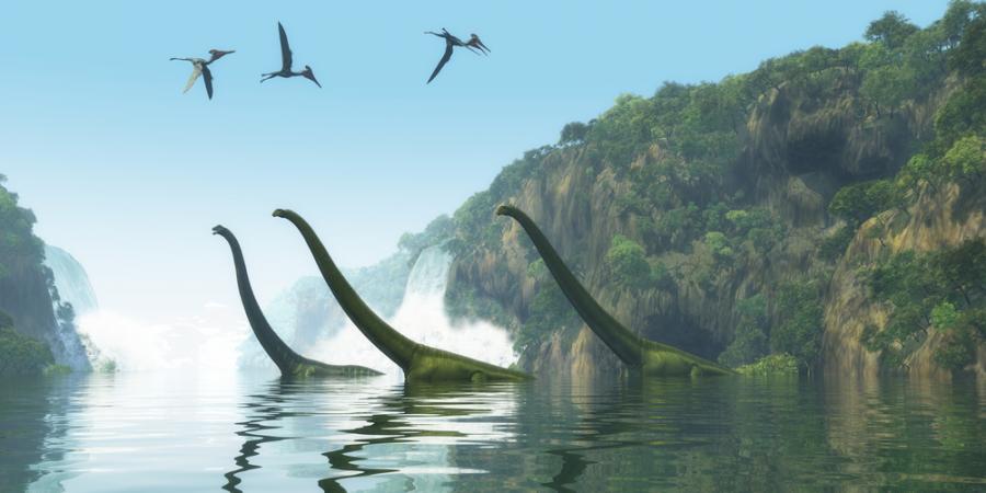 70-тонен динозавър е кандидат за животното с най-дългата шия