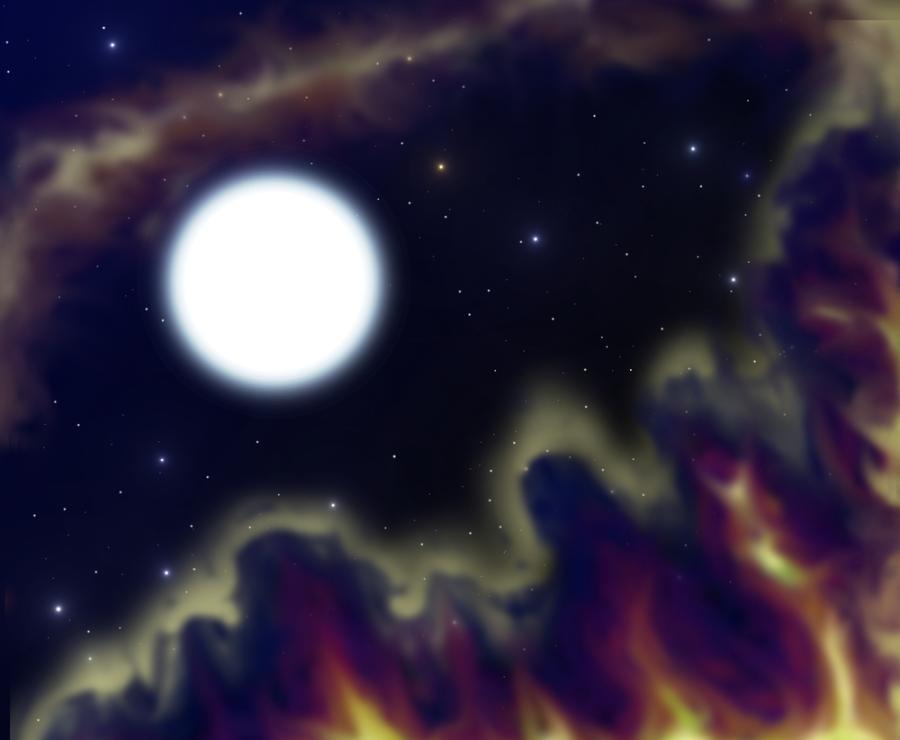 Астрономи откриха бяло джудже, което е погълнало леден свят, подобен на Плутон