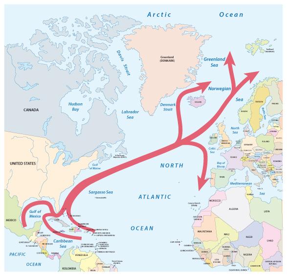 Учени предупредиха за рекордно забавяне на Гълфстрийм