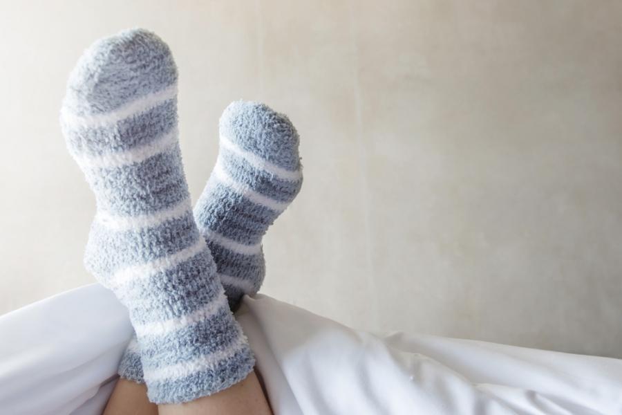 За и против спането с чорапи