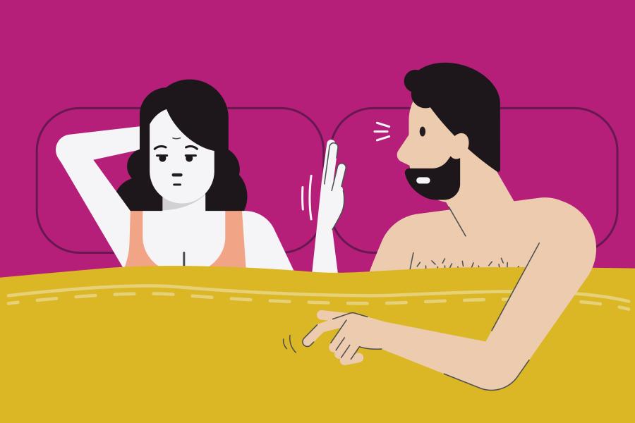 Мъжът губи интерес към жена, която прави тази грешка в спалнята