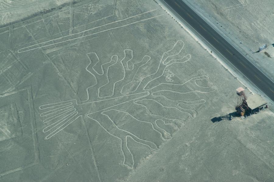 Изкуствен интелект откри нови гигантски геоглифи в перуанската пустиня Наска