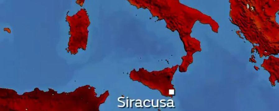 В Италия бе измерена най-горещата температура в историята на Европа?