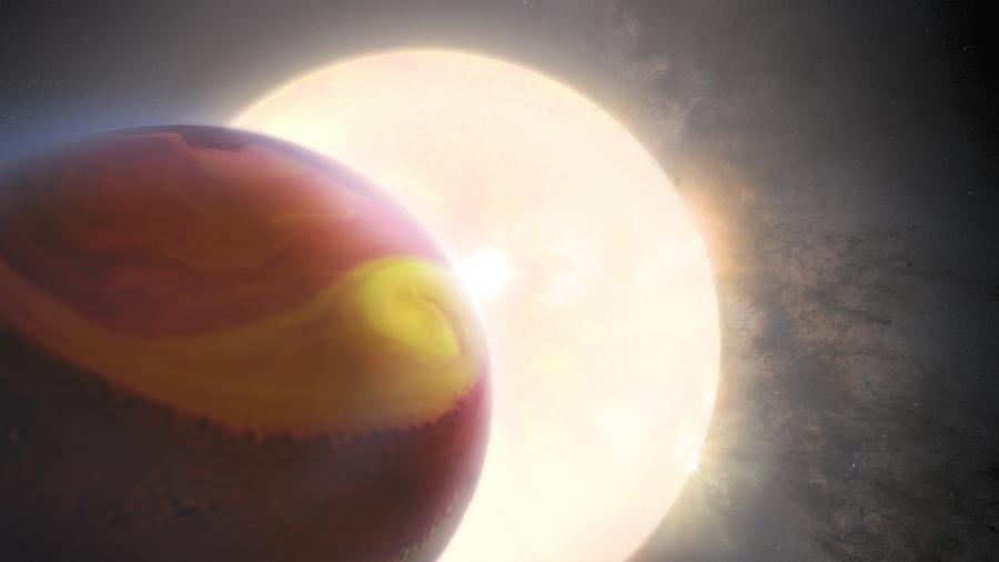 Астрономи наблюдават променящата се атмосфера на екзопланетата WASP-121b с телескопа 