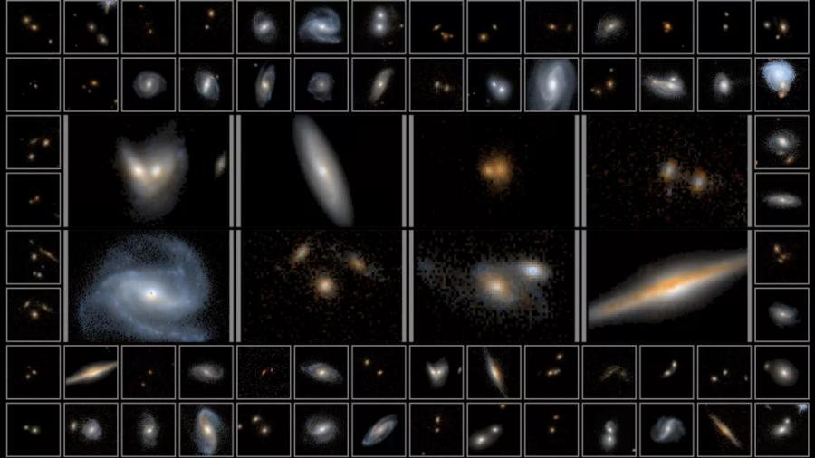 Суперснимка на телескопа „Хъбъл“ надникна в най-старите галактики