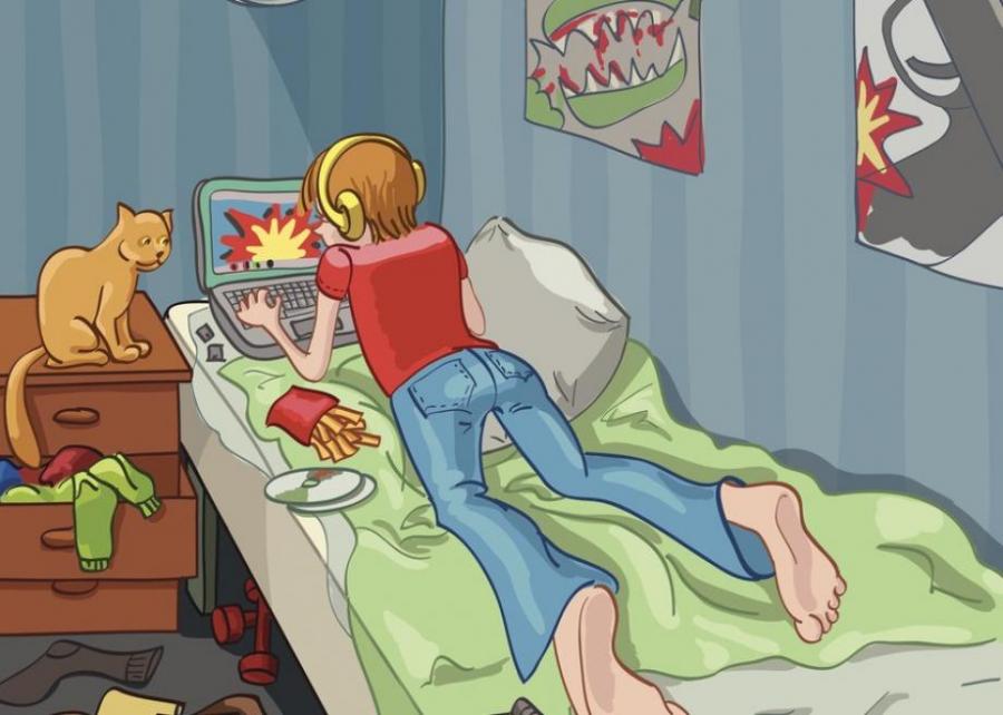 Как да постъпим: Хаос в стаята му