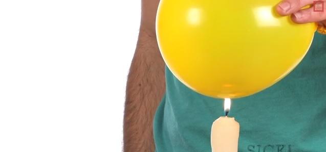 Водата и огънят застават един срещу друг в този експеримент