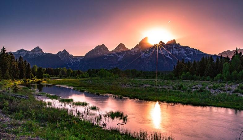 Посетете националния парк Гранд Титон с това 8К видео