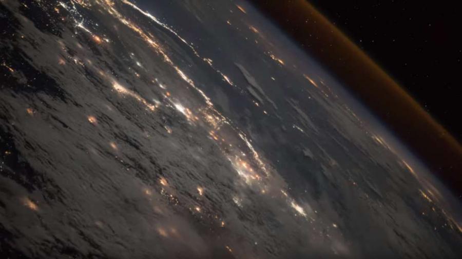 Невероятно видео показва как изглежда изстрелването на ракета от Космоса