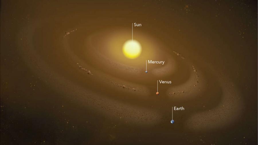 Астрономи откриха прашен пръстен в орбитата на Меркурий