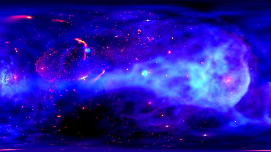 360-градусово видео ще ви пренесе в центъра на Млечния път