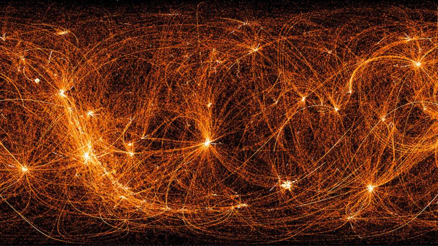 NASA представи невероятна рентгенова карта на небето
