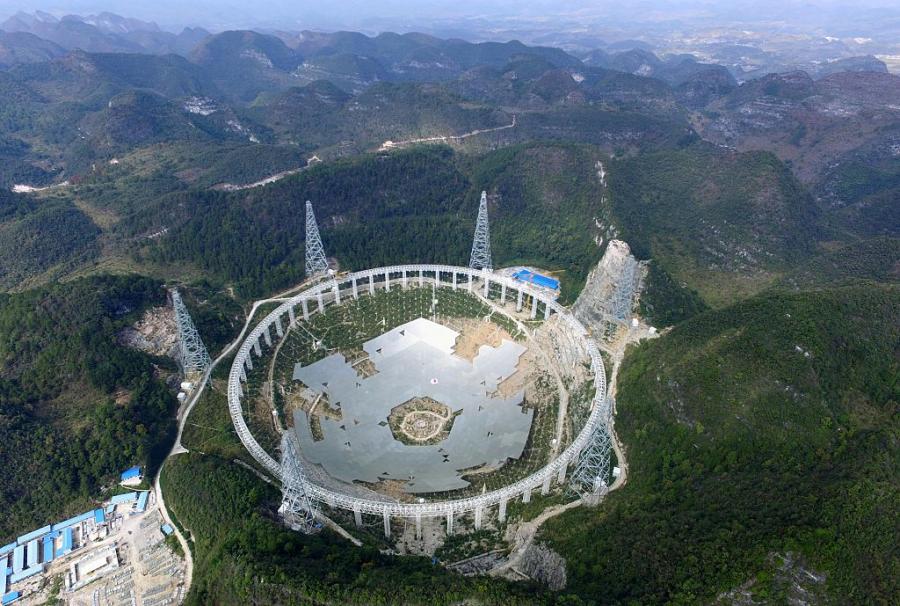 Китай построи най-големия радиотелескоп в света