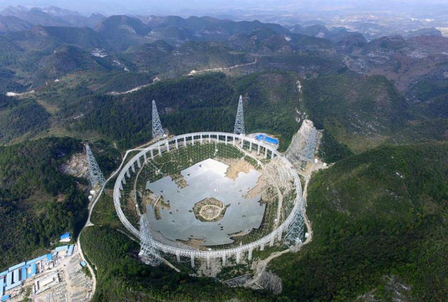 Най-големият радио телескоп в света започна работа